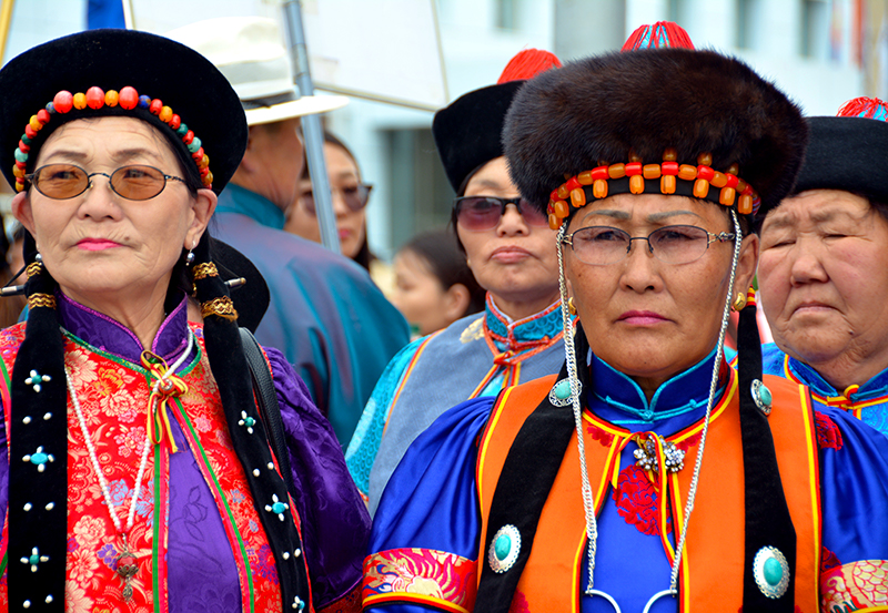 Mongolian traditional costume "Deel"